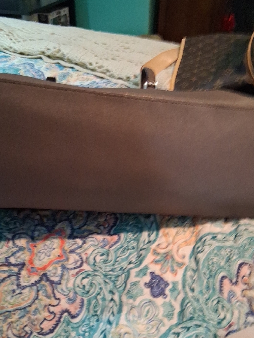 Michael Kors Taupe Saffiano Leather Tote - Picture 9 of 9